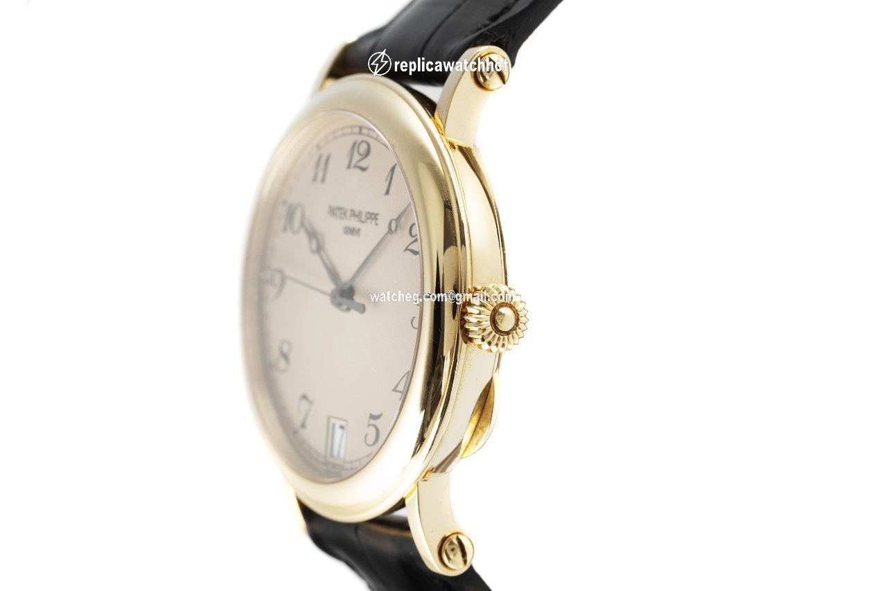 Patek Philippe Calatrava Mens watch Unisex Automatic Yellow gold 5053J-001 2