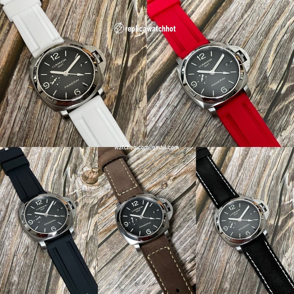 Panerai Luminor 1950 3 Days GMT Automatic Mens watch Unisex Automatic Steel PAM 00320 2
