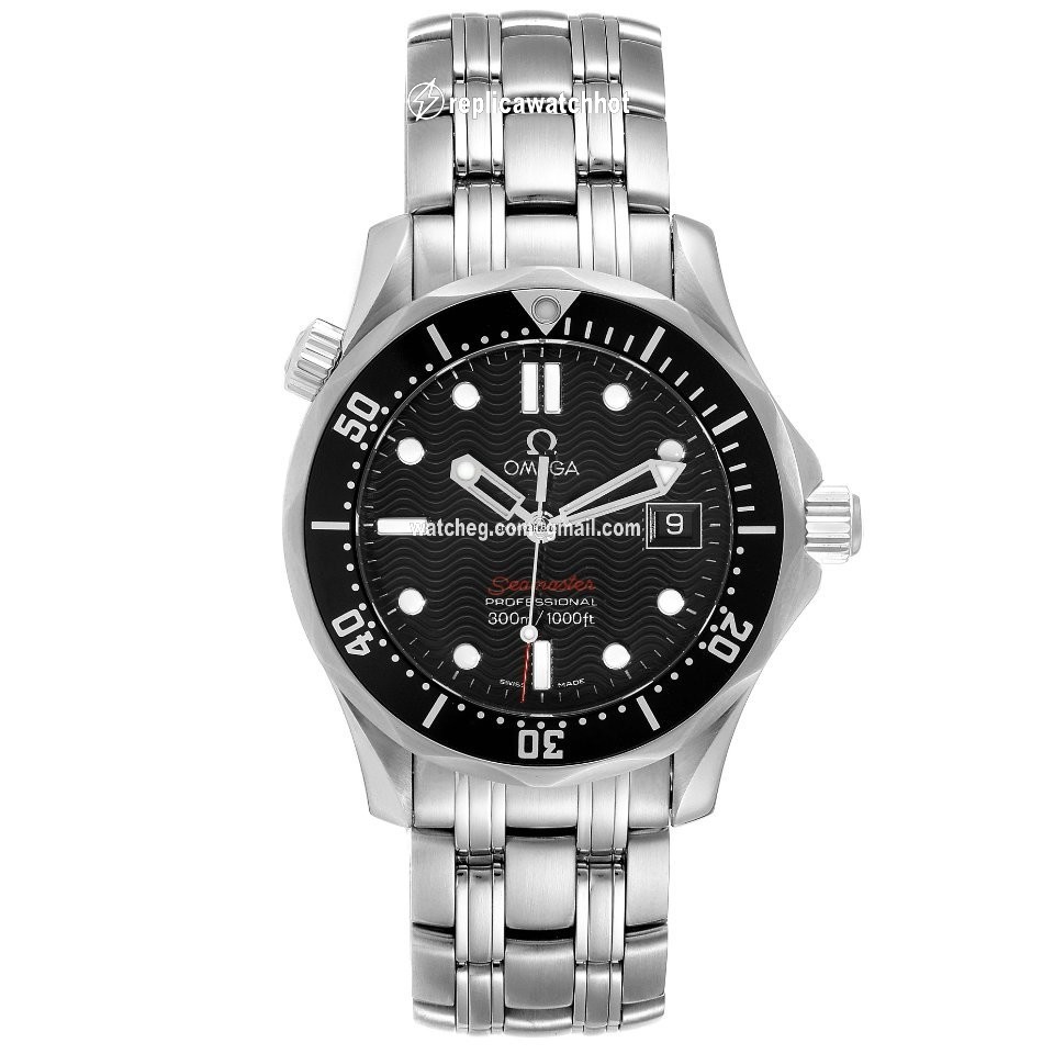 Omega Seamaster Diver 300 M Mens watch Unisex Quartz Steel 212.30.36.61.01.001 2