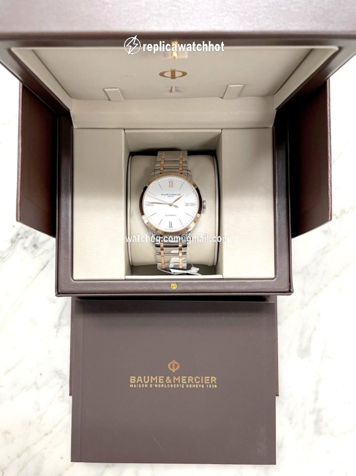Baume & Mercier Classima Mens watch Unisex Automatic Gold Steel Classima 2
