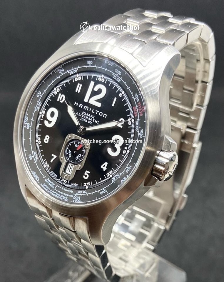 Hamilton Khaki Aviation Mens watch Unisex Automatic Steel H76515133 2