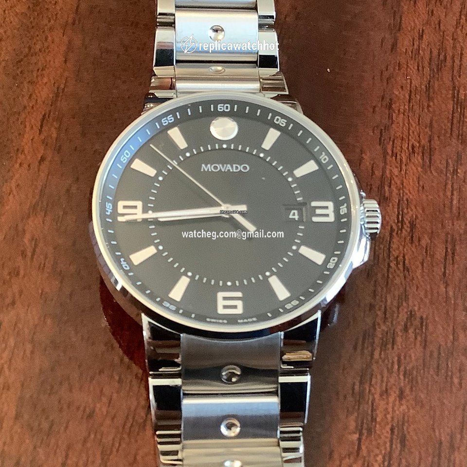 Movado SE Pilot Mens watch Unisex Quartz Steel 0606759 2