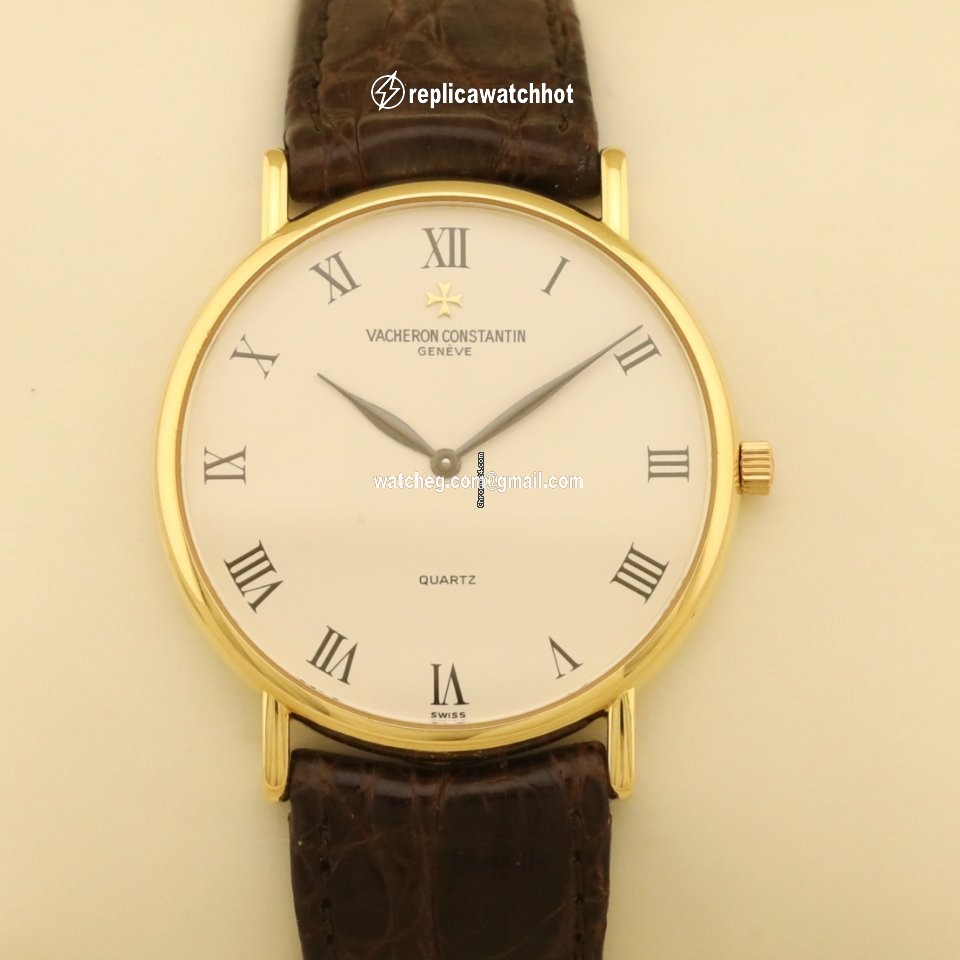 Vacheron Constantin Patrimony Mens watch Unisex Quartz Yellow gold 74002 2
