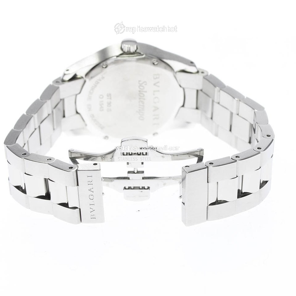 Bulgari Mens watch Unisex Quartz Steel ST30S 2