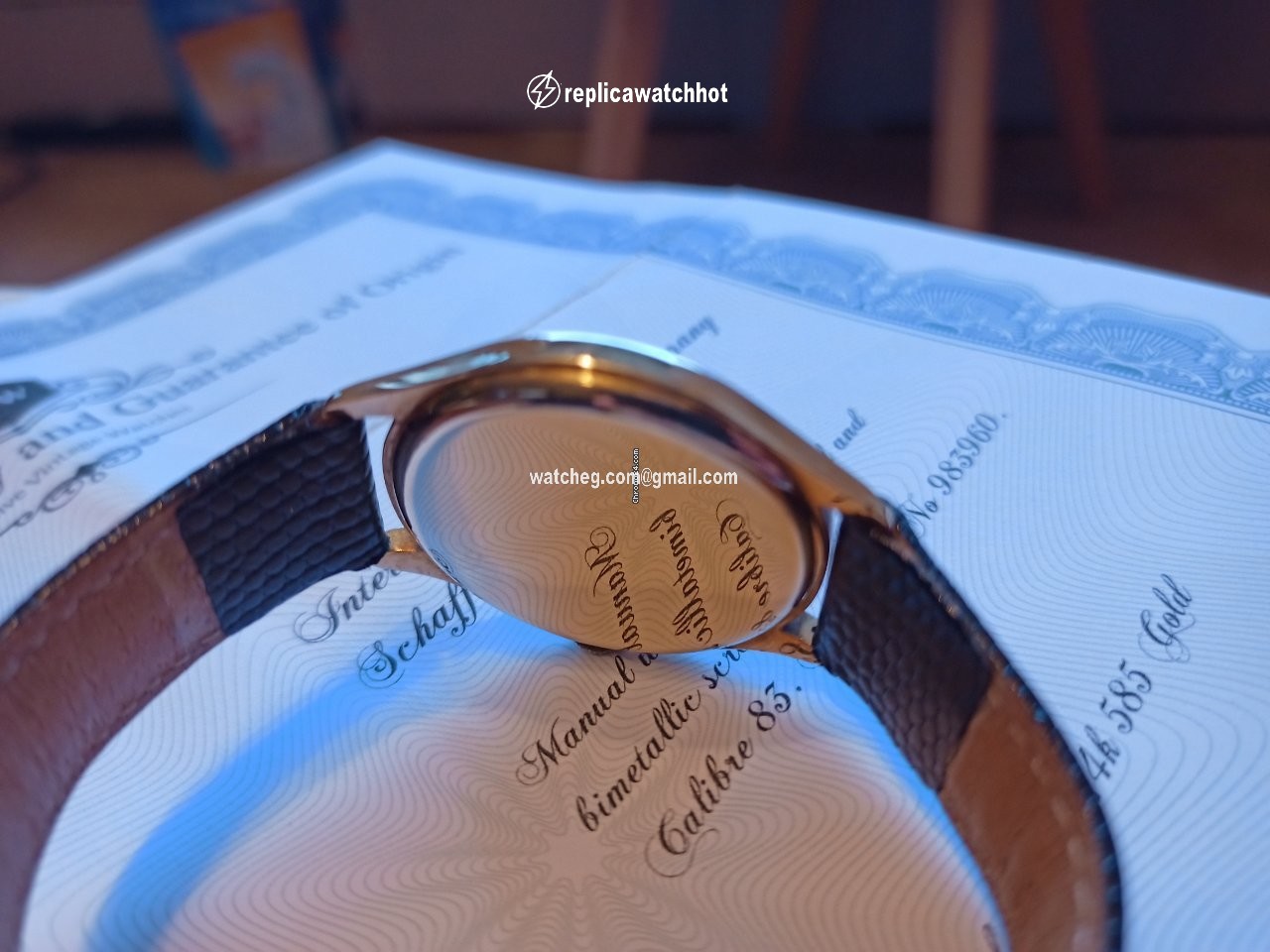 IWC Mens watch Unisex Manual winding Yellow gold 1025912 2