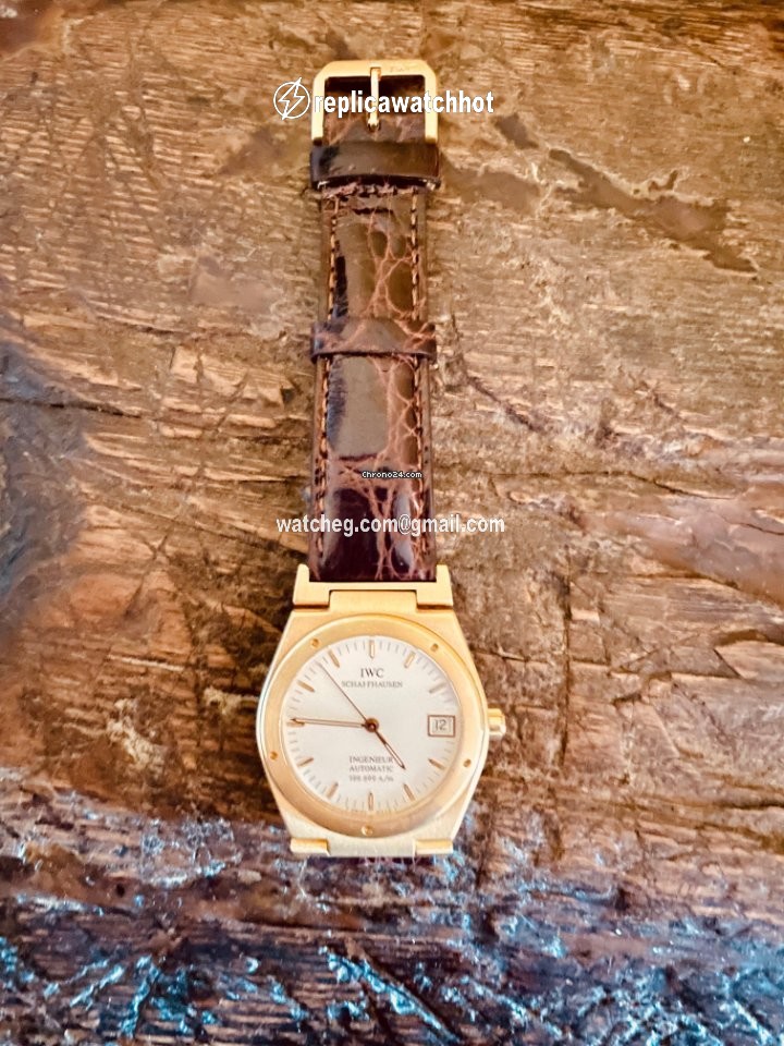 IWC Ingenieur Mens watch Unisex Automatic Yellow gold 3518 2