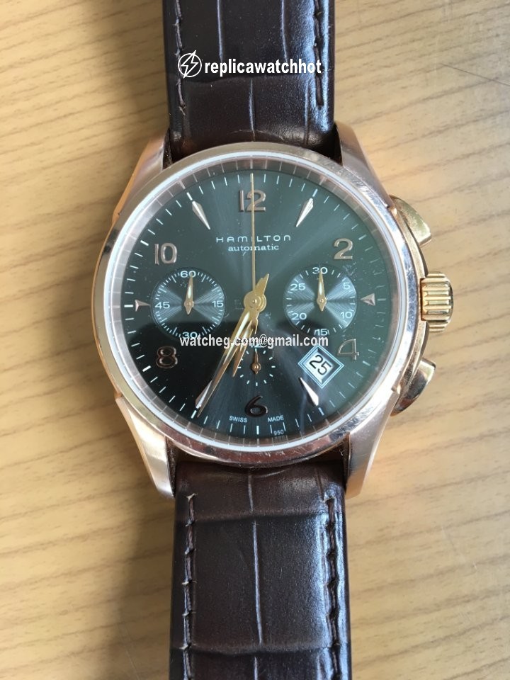 Hamilton Jazzmaster Auto Chrono Mens watch Unisex Automatic Steel H326460 2