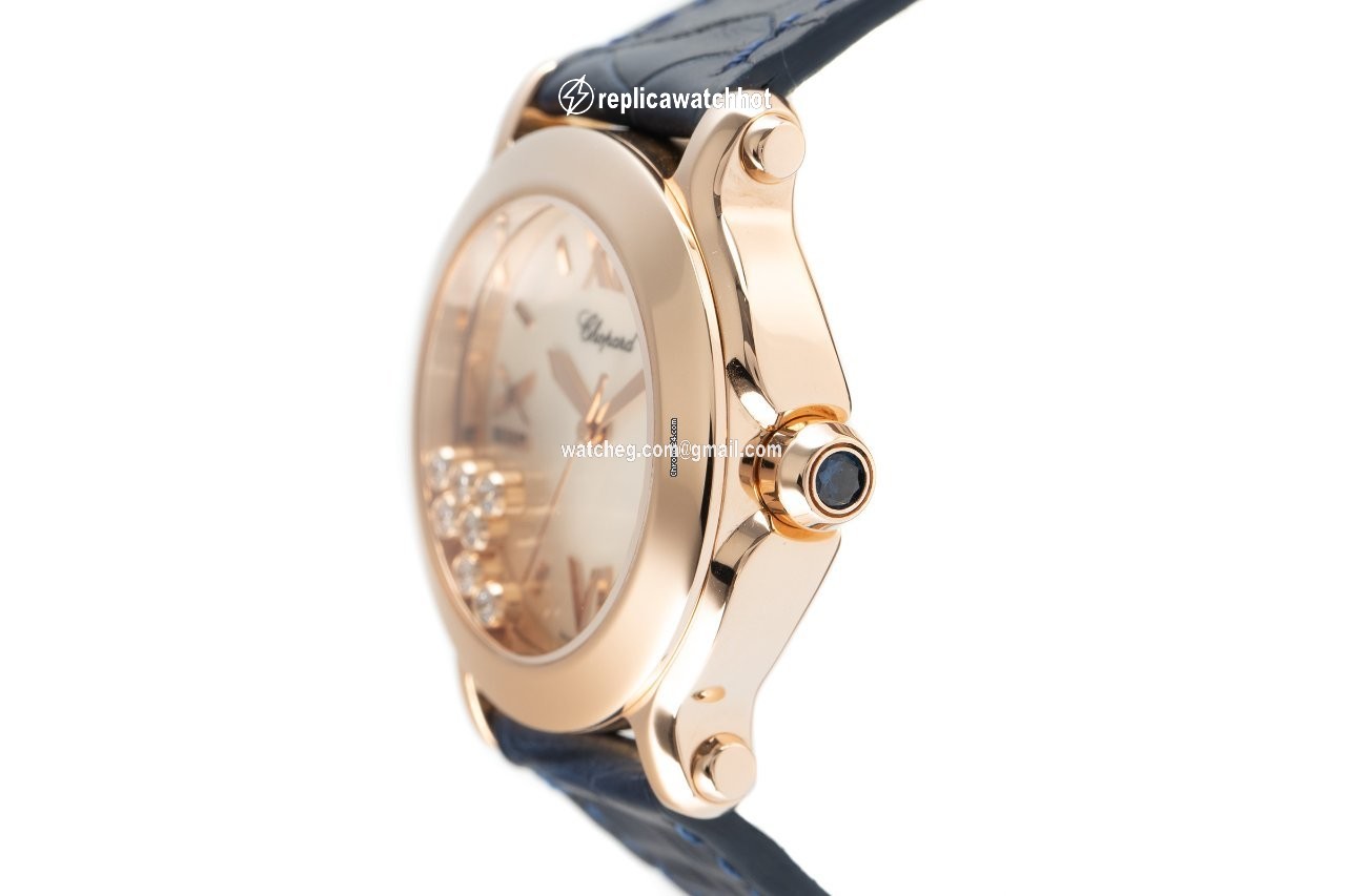 Chopard Happy Sport Womens watch Quartz Red gold 4183 2