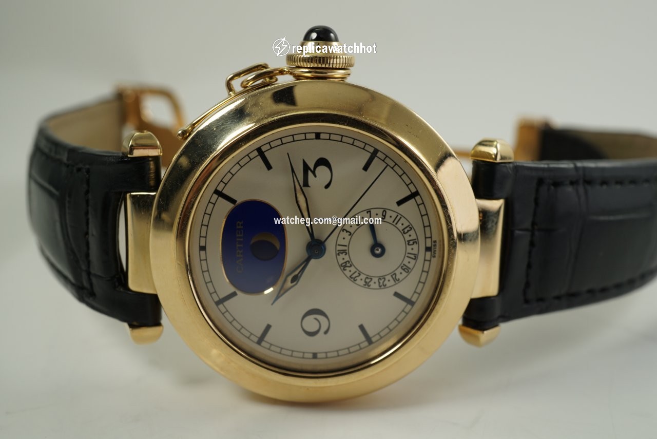 Cartier Pasha Mens watch Unisex Quartz Yellow gold 30001 2