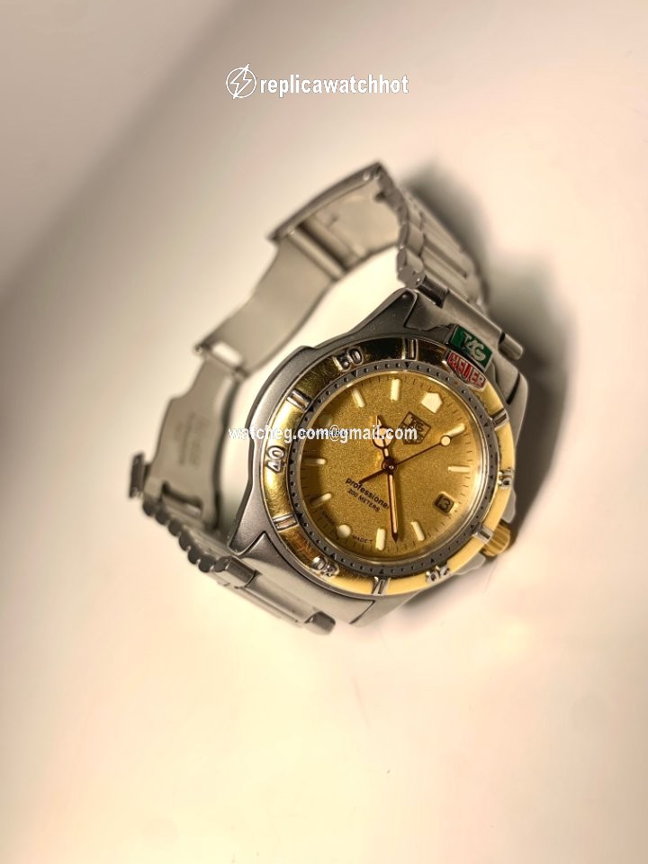 TAG Heuer Mens watch Unisex Quartz Gold Steel 995.413K 2