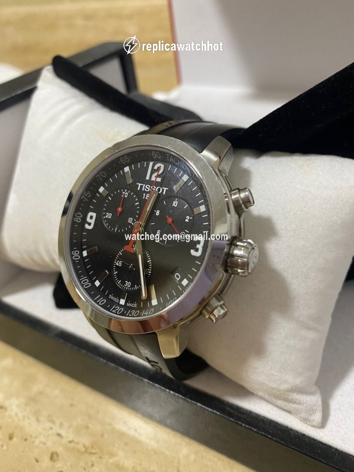 Tissot PRC 200 Mens watch Unisex Quartz Steel T055.417.17.057.00 2