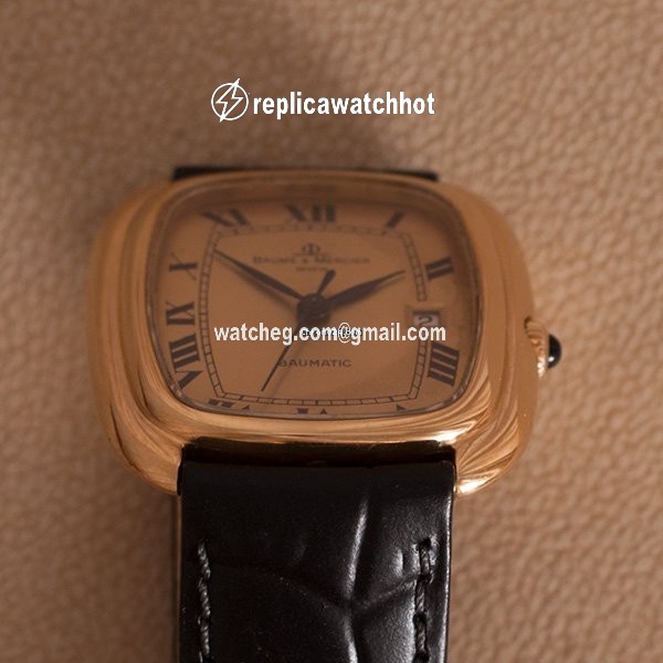 Baume & Mercier Womens watch Automatic Yellow gold 37090 2