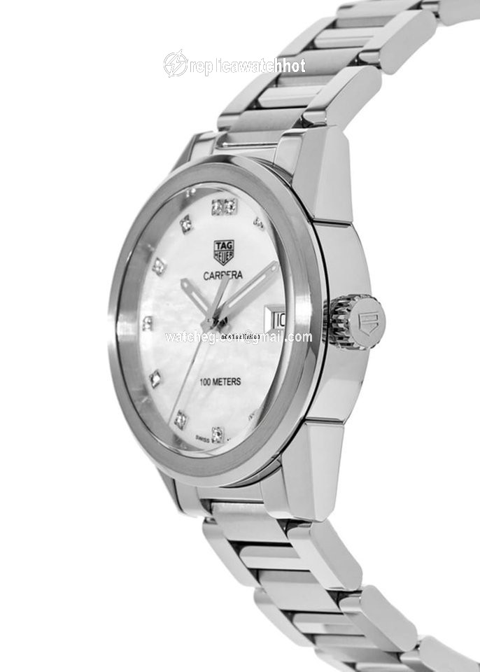 TAG Heuer Carrera Lady Womens watch Quartz Steel WBG1312.BA0758 2
