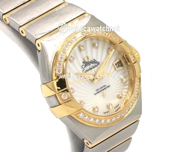 Omega Constellation Ladies Automatic Steel 123.25.27.20.55.002 2