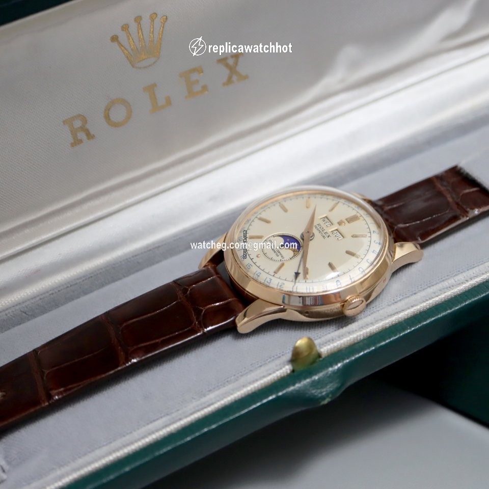Rolex Mens watch Unisex Rose gold Automatic 8171 2