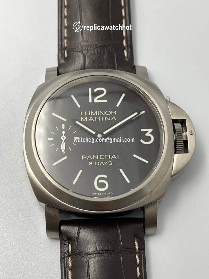Panerai Luminor Marina 8 Days Mens watch Unisex Manual winding Titanium PAM 00564 2
