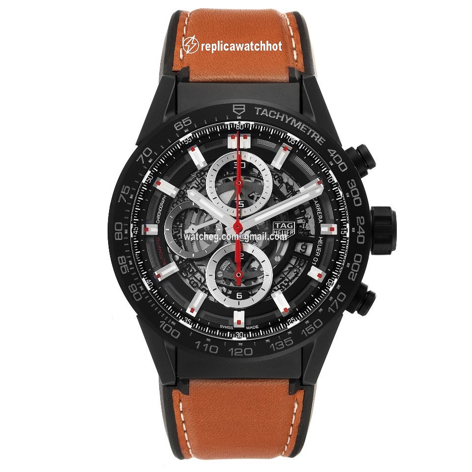 TAG Heuer Carrera Calibre HEUER 01 Mens watch Unisex Automatic Ceramic CAR2090.BH0729 2