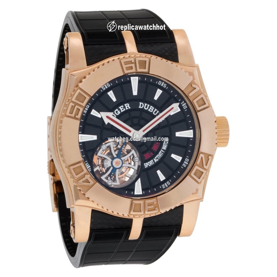 Roger Dubuis Easy Diver Mens watch Unisex Manual winding Rose gold SE48 02 5 K9.53 2