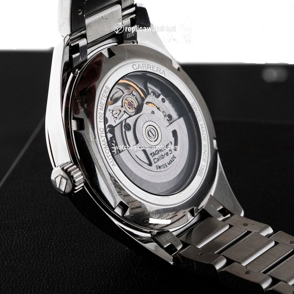 TAG Heuer Carrera Calibre 5 Automatic Steel WAR211A.BA0928 2