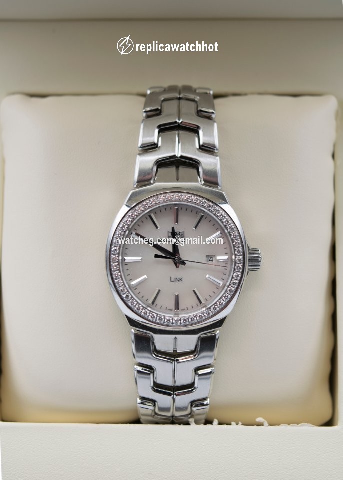 TAG Heuer Link Lady Womens watch Quartz Steel WBC1314.BA0600 2