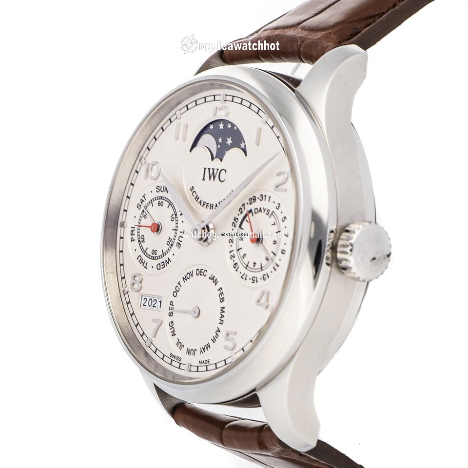 IWC Portuguese Perpetual Calendar Mens watch Unisex Automatic Steel IW5023-08 2