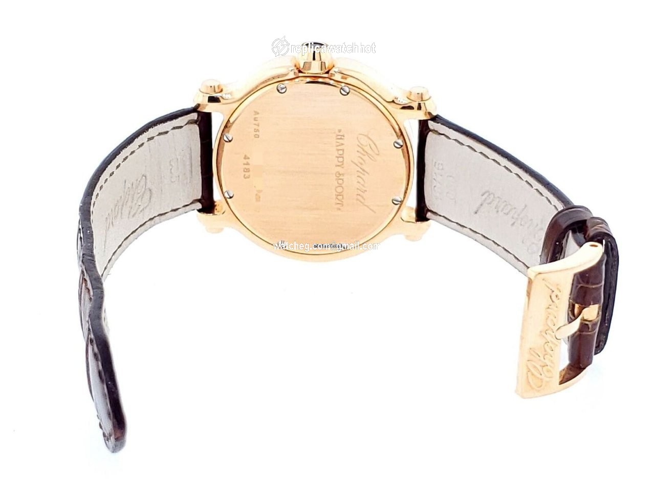 Chopard Happy Sport Quartz Rose gold 277473-5008 2