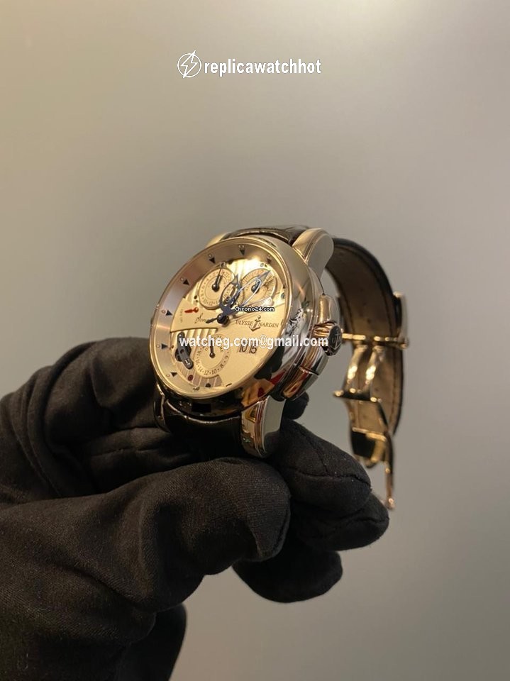 Ulysse Nardin Sonata Mens watch Unisex Automatic White gold 670-88 2