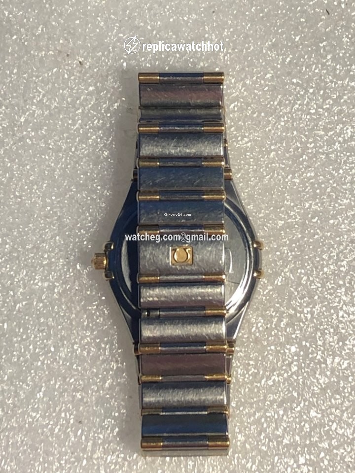Omega Constellation Mens watch Unisex Quartz Gold Steel 1212.10.00 2