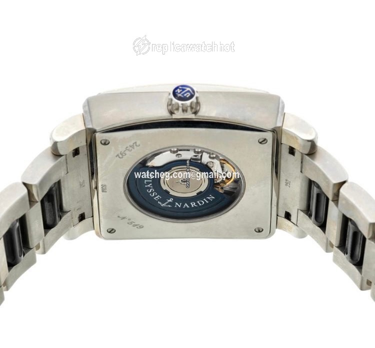 Ulysse Nardin Dual Time Mens watch Unisex Automatic Steel 243-93 2
