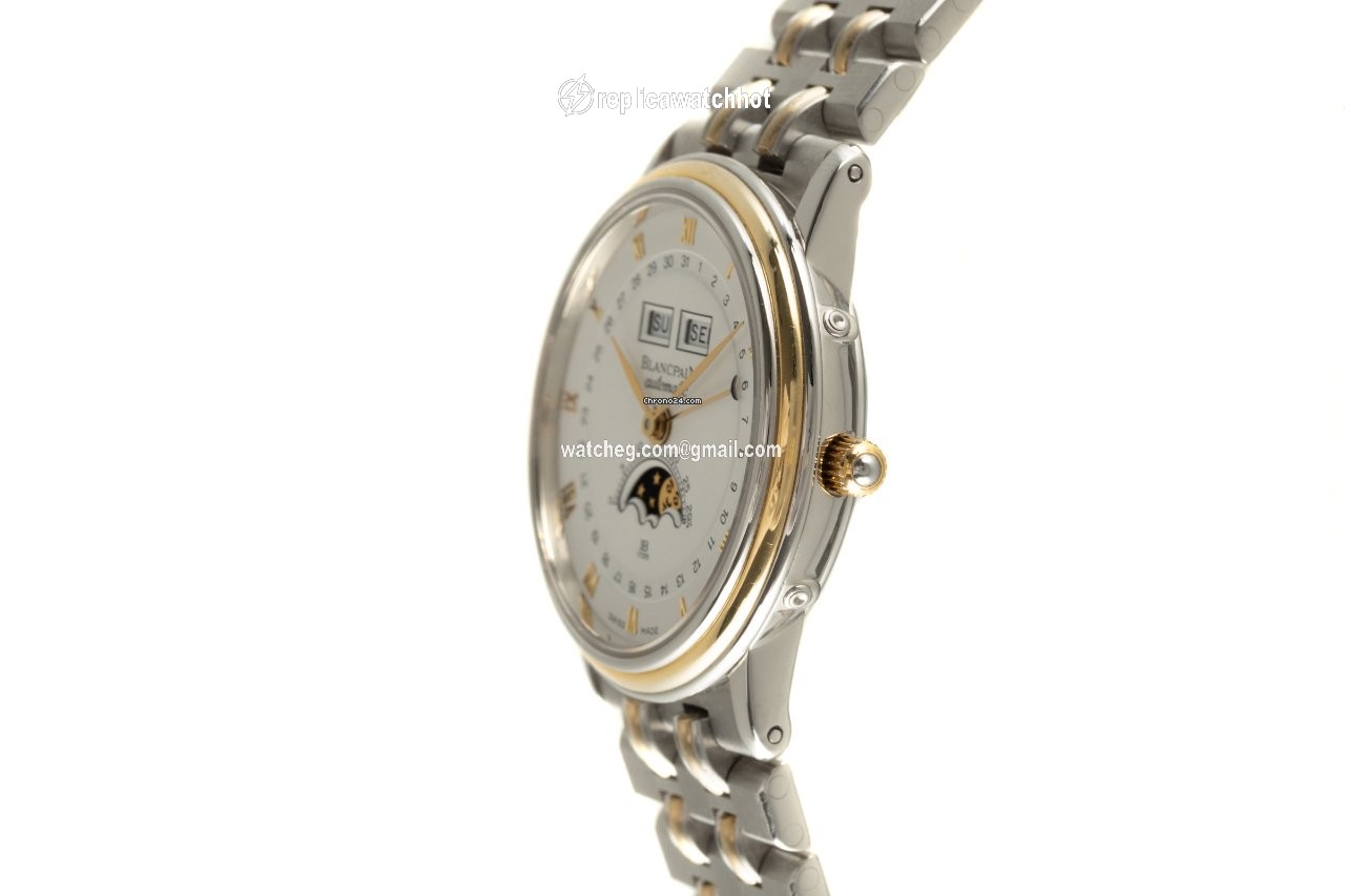 Blancpain Villeret Mens watch Unisex Automatic Gold Steel 6595 2