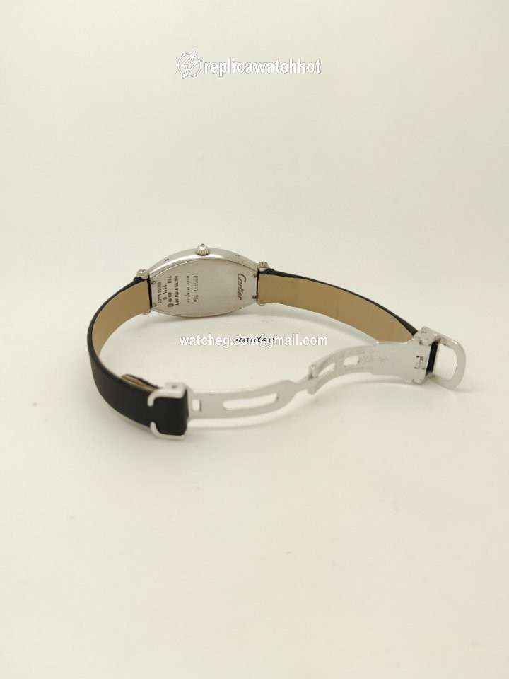 Cartier Tonneau Womens watch Manual winding White gold 2711 2