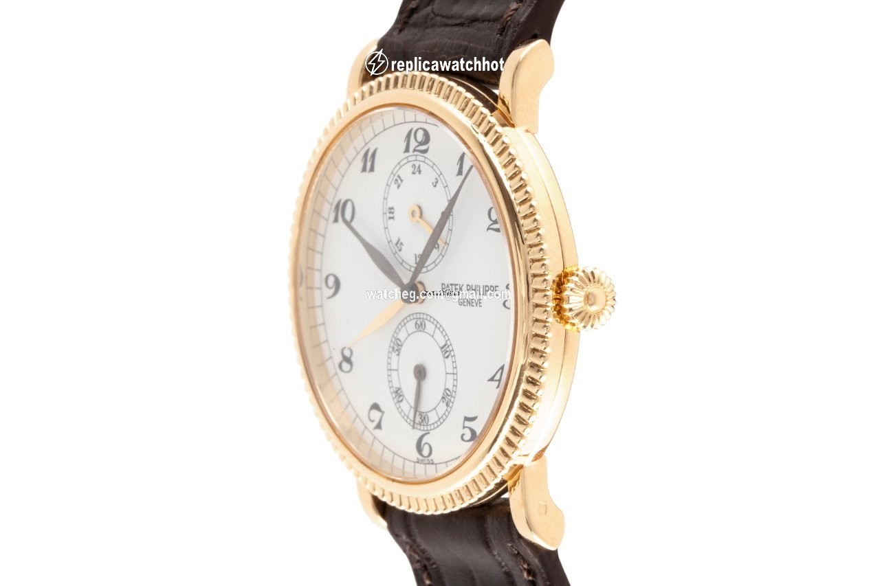 Patek Philippe Travel Time Mens watch Unisex Manual winding Yellow gold 5034 2
