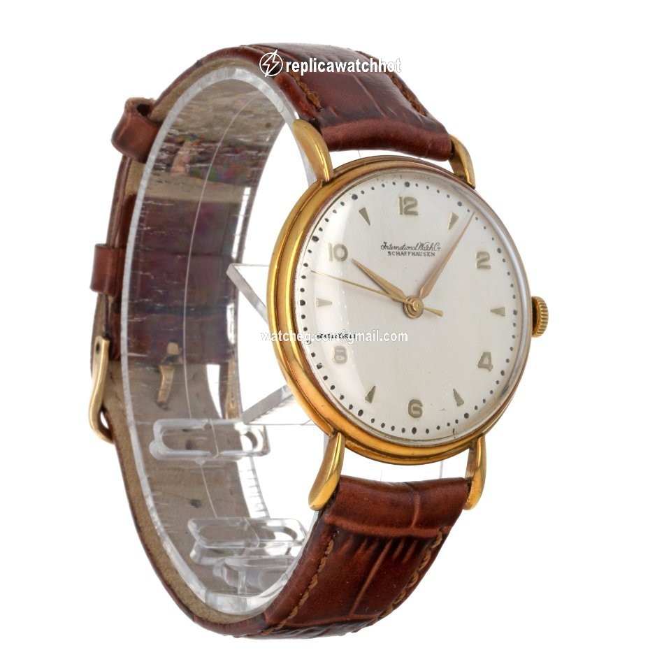 IWC Mens watch Unisex Manual winding Yellow gold Caliber 89 2