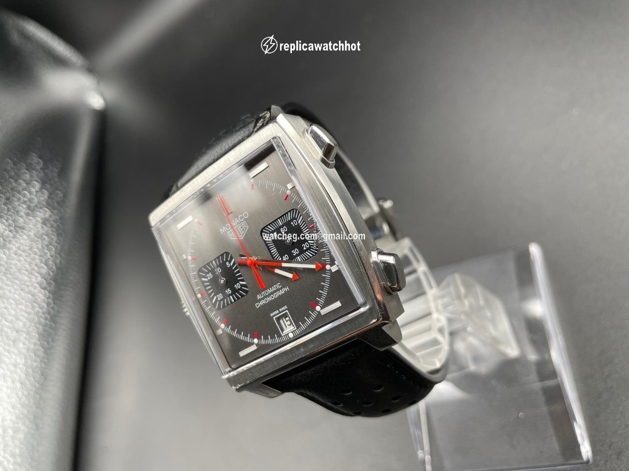 TAG Heuer Monaco Calibre 11 Mens watch Unisex Automatic Steel CAW211B.FC6241 2
