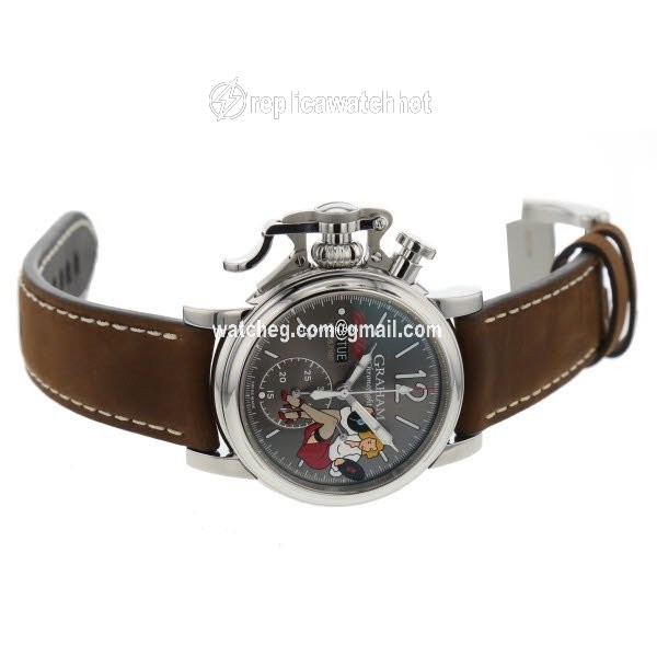 Graham Chronofighter Mens watch Unisex Automatic Steel 2CVAS.A01A 2