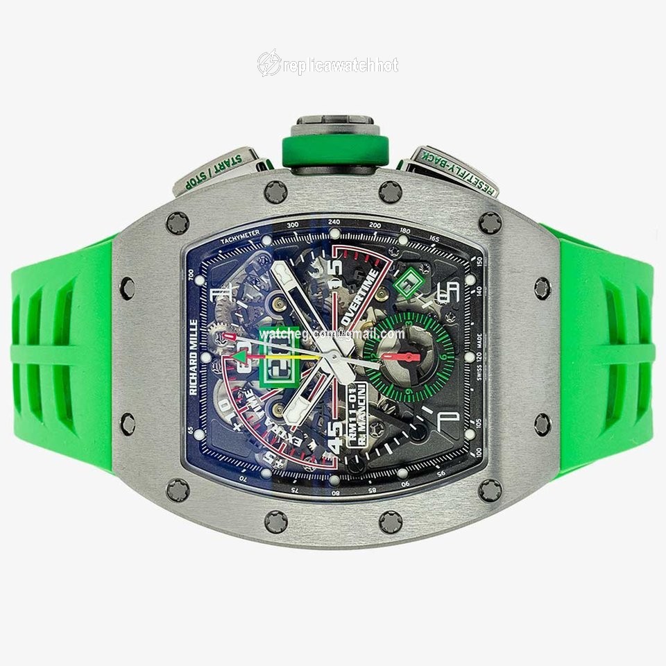 Richard Mille RM 011 Mens watch Unisex Automatic Titanium RM 011-01 2