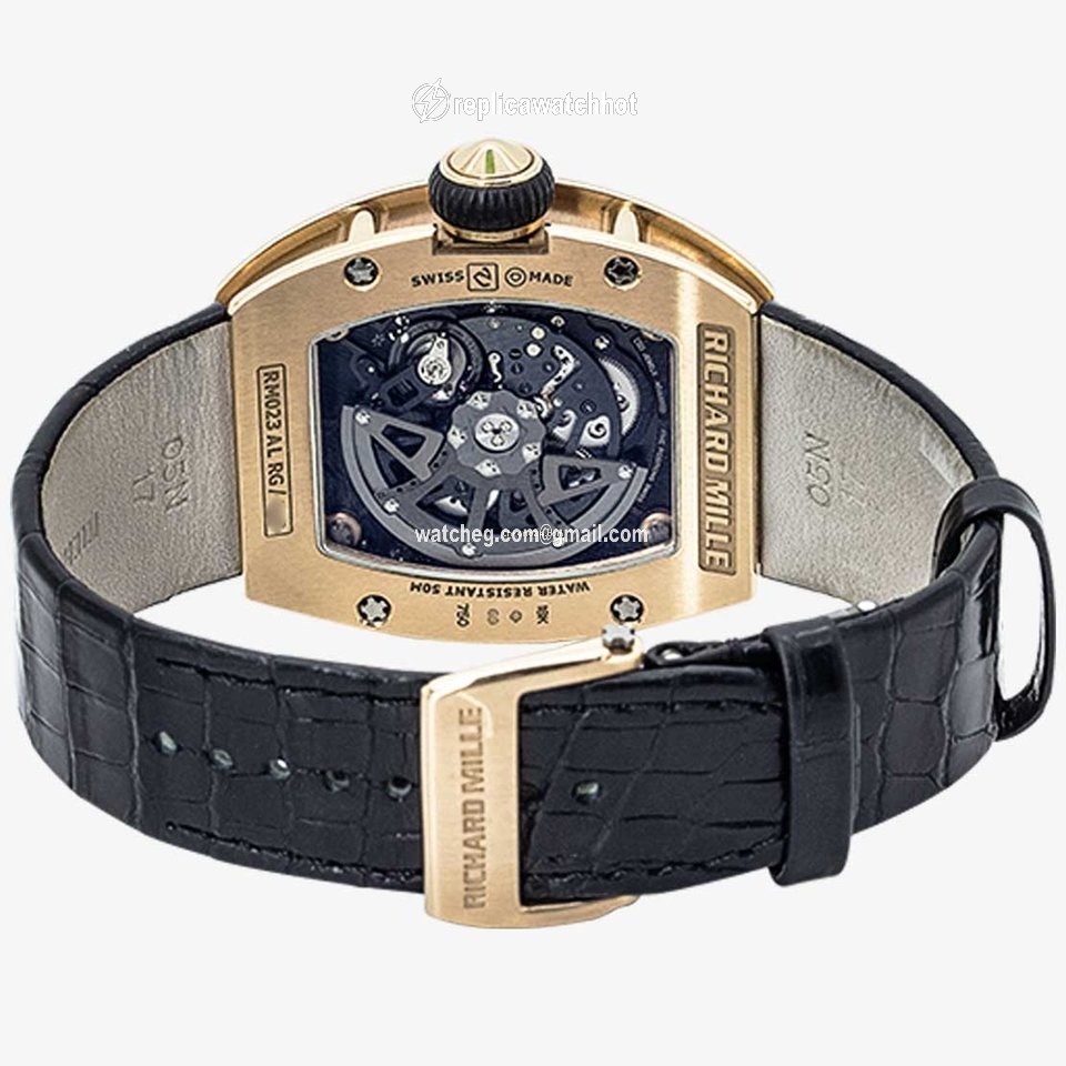 Richard Mille Mens watch Unisex Automatic Rose gold RM023 2