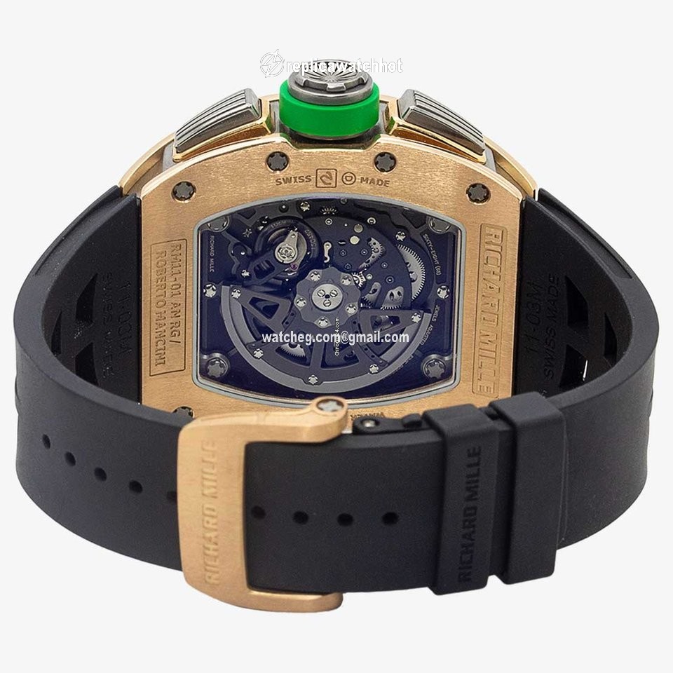 Richard Mille RM 011 Mens watch Unisex Automatic Rose gold RM 11-01 2