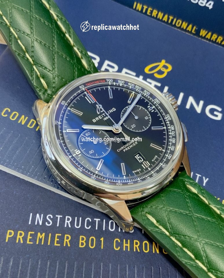 Breitling Mens watch Unisex Automatic Steel AB0118A11L1X1 2