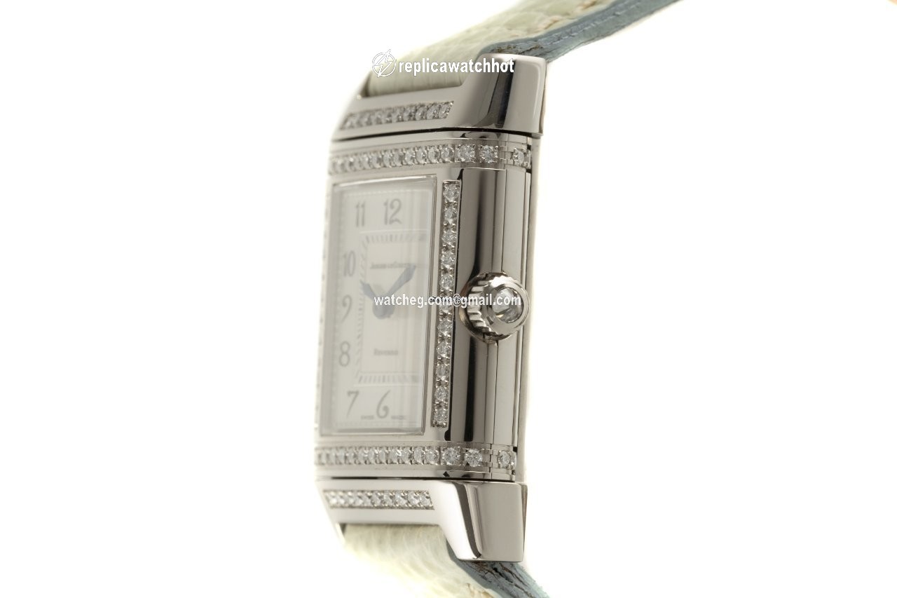 Jaeger-LeCoultre Reverso Duetto Womens watch Manual winding White gold 266.3.44 2