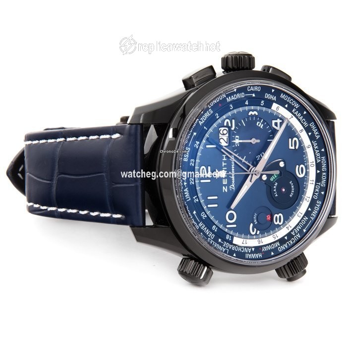 Zenith El Primero Doublematic Mens watch Unisex Automatic Steel 75.2403.4046 57.C749 2