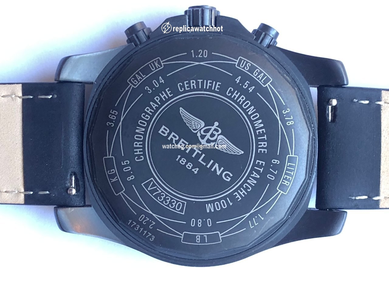 Breitling Chronospace Mens watch Unisex Quartz Titanium V7333010 C939 2