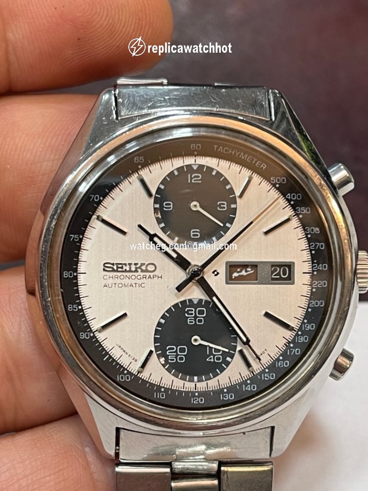 Seiko Mens watch Unisex Automatic Steel 6138-8020 2