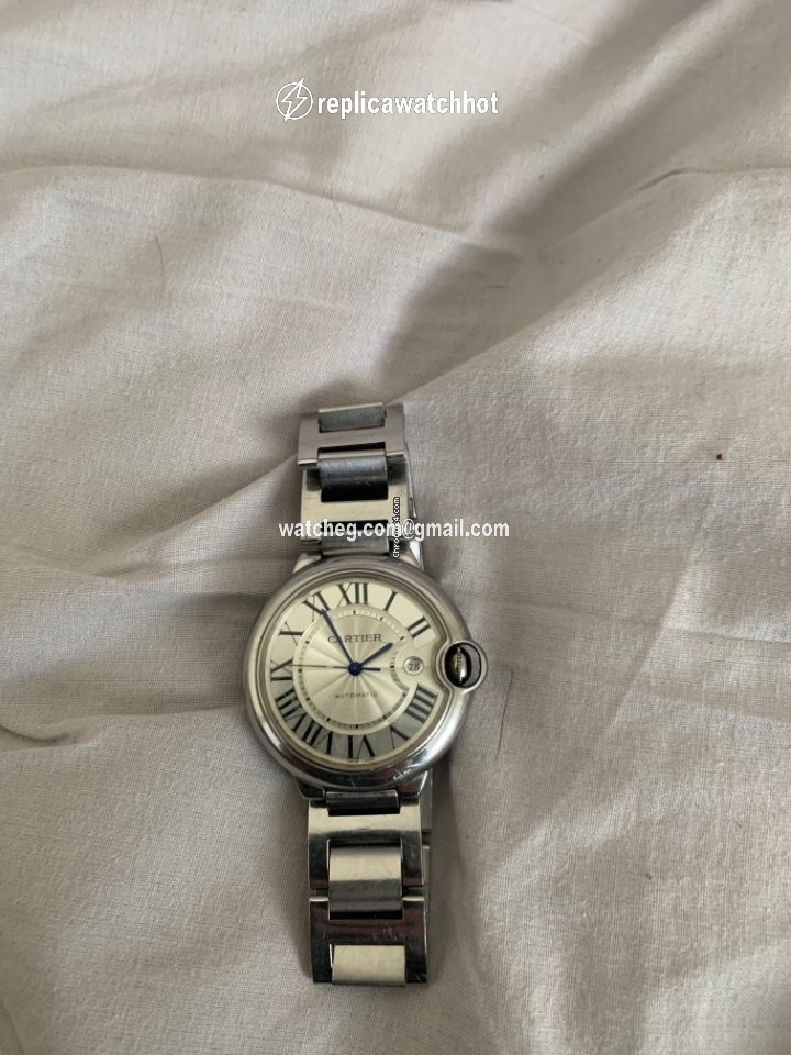 Cartier Ballon Bleu 44mm Mens watch Unisex Automatic 445968PX 3001 2