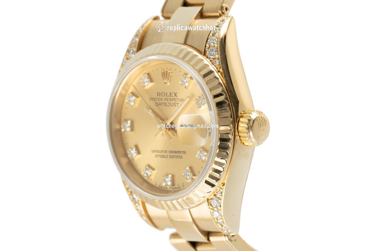 Rolex Lady-Datejust Womens watch Yellow gold Automatic 69238 2