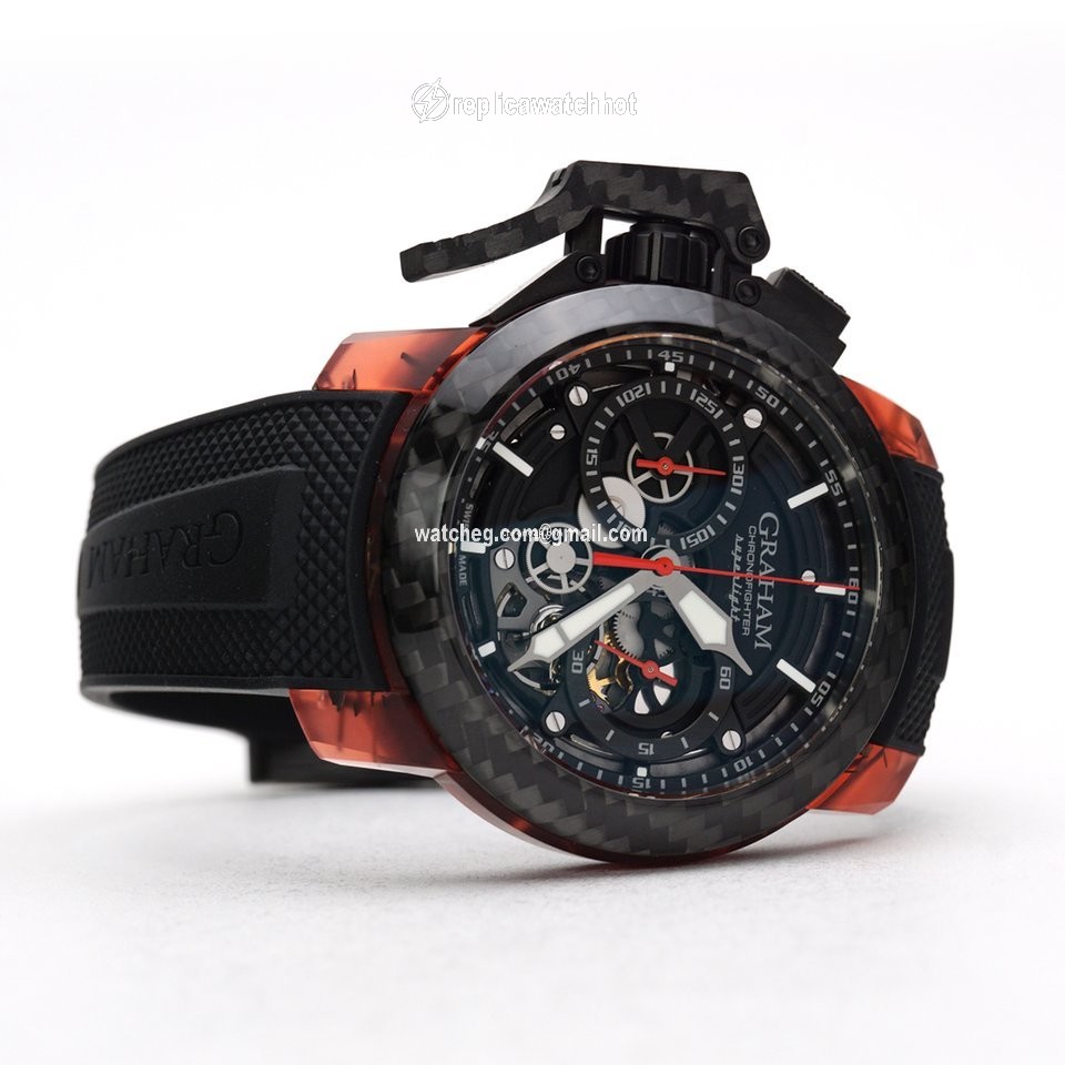 Graham Chronofighter Mens watch Unisex Automatic Carbon 2CCCK.B41A 2