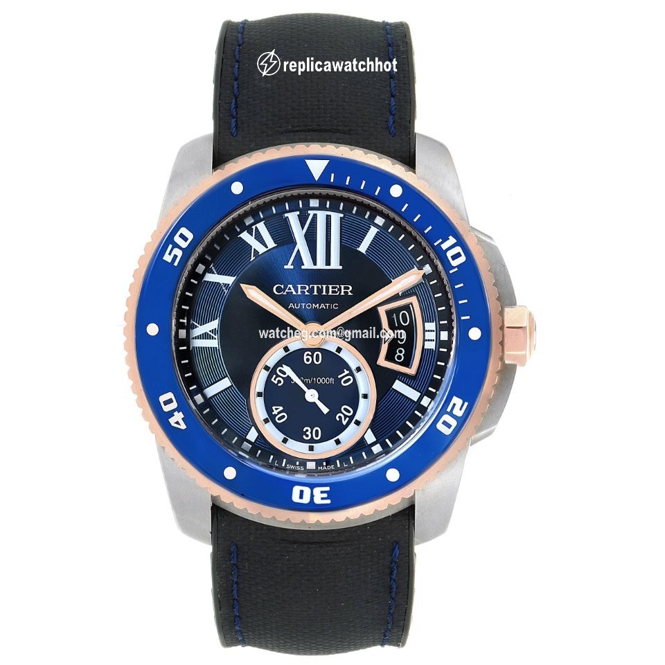 Cartier Calibre de Cartier Diver Mens watch Unisex Automatic Steel W2CA0009 2
