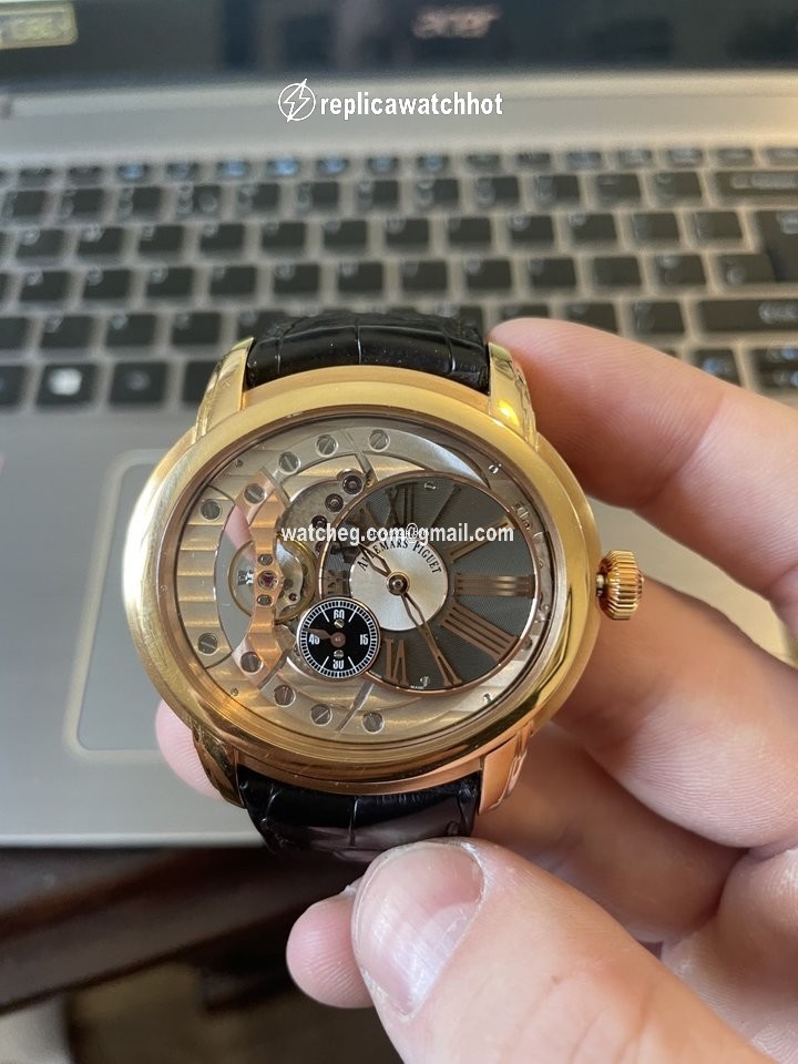 Audemars Piguet Millenary 4101 Mens watch Unisex Automatic Rose gold 15350OR.OO.D093CR.01 2