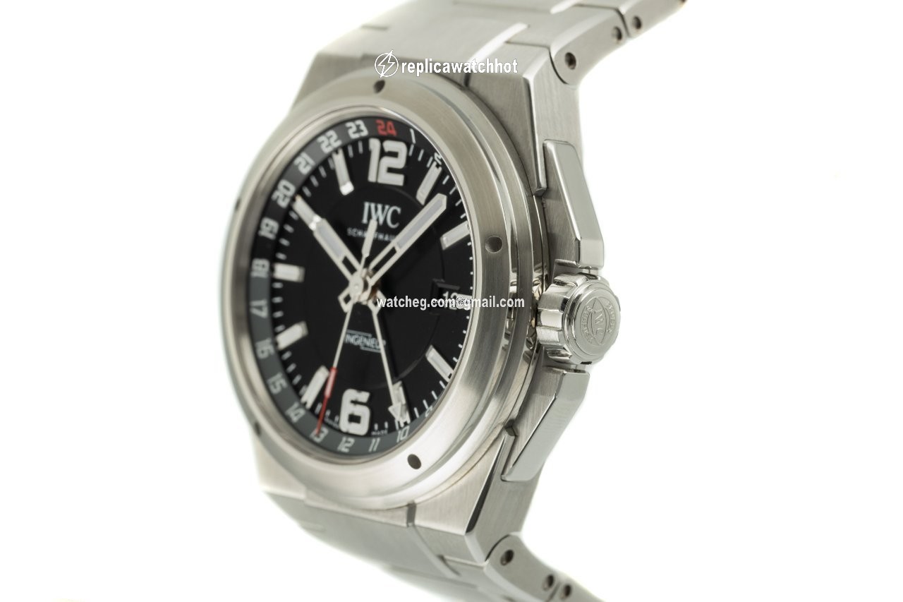 IWC Ingenieur Dual Time Mens watch Unisex Automatic Steel IW324402 2