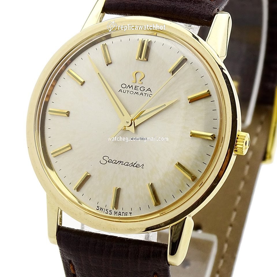 Omega Seamaster Mens watch Unisex Automatic Yellow gold 165 6.5003 2